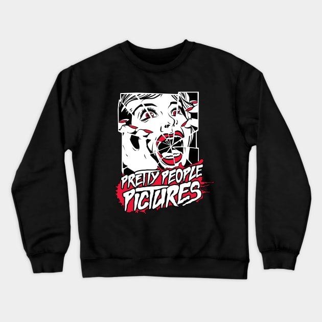 Vertical Logo Crewneck Sweatshirt by prettypeoplepictures